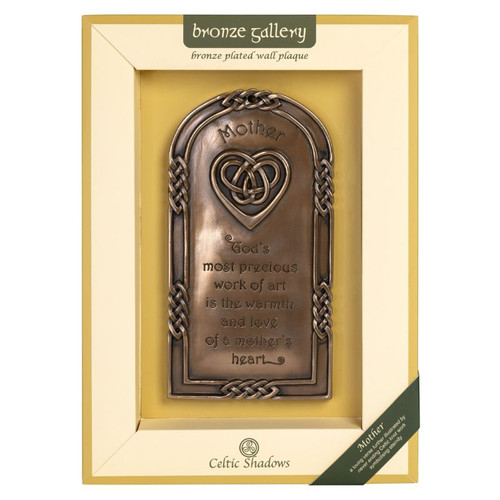 Mother Blessing Bronze Plated Plaque Keilys.com