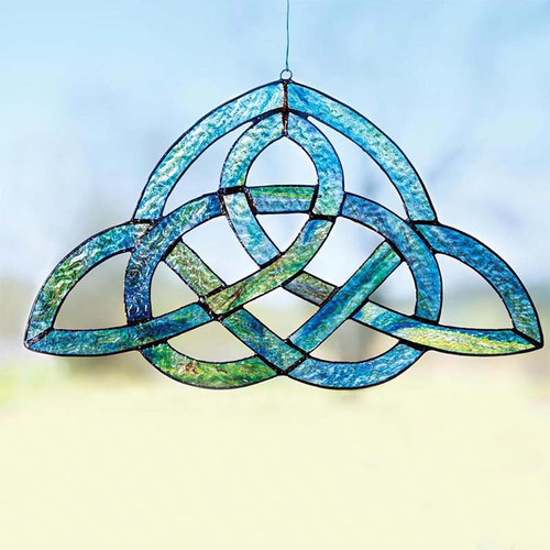 Multi-Colored Trinity Knot Window Piece Shop On Keilys.com