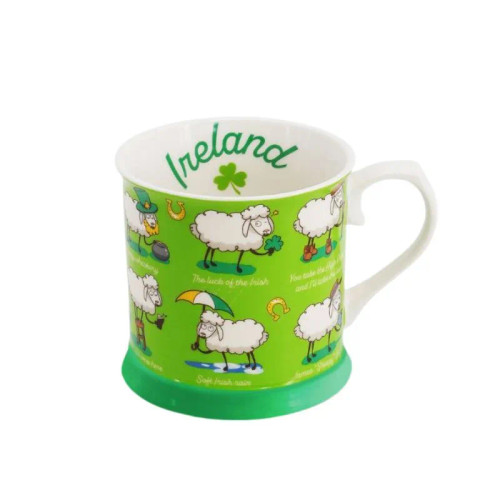 AIS-170773 Irish Shenanigan Sheep Ceramic Mug Keilys.com