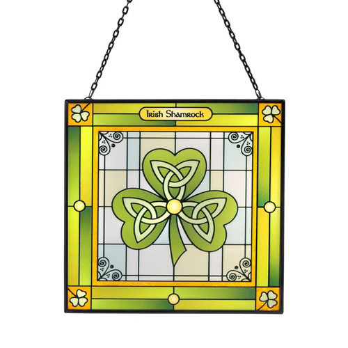Irish Shamrock Design Suncatcher Studio Keilys.com