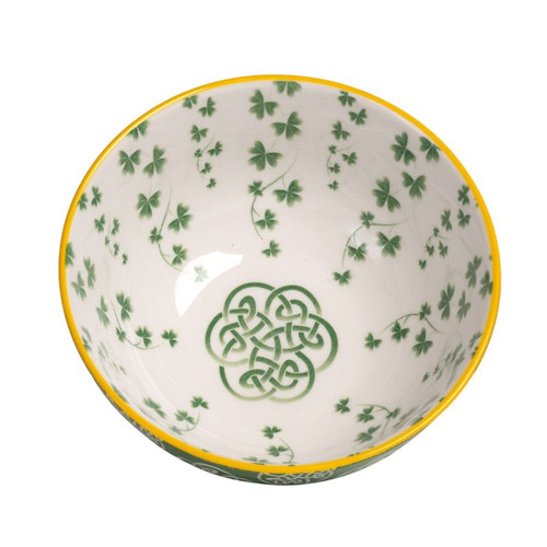 CL-104-42 Irish Celtic Bowl with Shamrock On Keilys.com