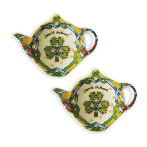 "The Irish Shamrock" Tea Bag Holder Set of 2 Shop On Keilys.com