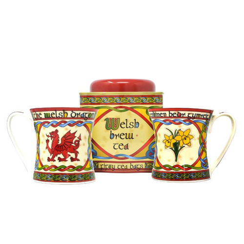 Royal Tara Welsh Cups and Tea Set Keilys.com