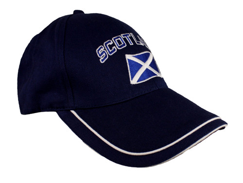 Scotland Curved Flag Baseball Cap Keilys.com