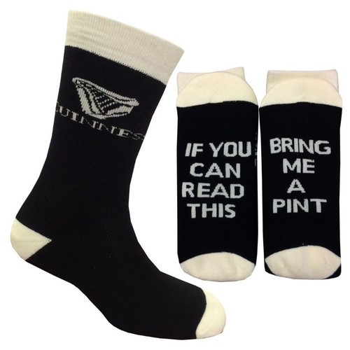 Black Guinness Socks - Bring Me A Pint Shop on Keilys.com