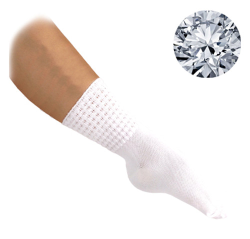 AP-SKGUL Antonio Pacelli® Small Diamantes - Ultra Low Poodle Socks Shop On Keilys.com