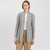 AWL121-303 Open Front Cable Knit Cardigan Grey Color Shop online on Keilys.com