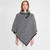 AWL318-304 Herringbone Cape for Ladies Navy Color Shop online on Keilys.com