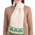St Patrick's Day Ladies Loop Aran Wool Scarf Natural Keilys.com
