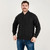MM203-101 Aran Mens Shawl Collar Single Button Sweater Charcoal Shop online on Keilys.com