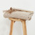 A510077 Aran Wool Patchwork Throw Blanket Misty Beige Color Shop online on Keilys.com