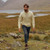 A825001 Men's Irish Wool Sweater White Color Lifestyle Keilys.com