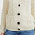 B685367 Supersoft Aran Wool Lumber Jacket Cardigan Natural White Color Online on Keilys.com