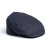 77B2L01 Hanna Hats Linen Vintage Irish Cap Navy Color Keilys.com