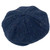 95B2-L002N Hanna Hats Irish Tweed Eight Piece Cap Classic Blue & Black Herringbone Keilys.com