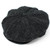 95B2-L006J Hanna Hats Herringbone Harris Scottish Tweed Cap Charcoal Front view Keilys.com