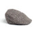DTC2-411B  Hanna Hats Donegal Tweed Touring Cap Grey Salt and Pepper Keilys.com
