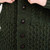 MM904-102 Merino Wool Irish Shawl Collar Men's Cardigan Army Green Buttons Keilys.com