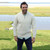 B722162 Mens Aran Half Zip Ballycroy Merino Sweater Natural White Color Lifestyle Keilys.com