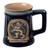 Lion Rampant Stoneware Mug Blue Handle Keilys.com