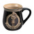 Scottish Piper Stoneware Mug Black Keilys.com