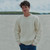 A823162 Aran Traditional 100% Merino Mens Cable Knit Inisheer Sweater Natural White 
Color Lifestyle Keilys.com