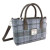 GA-LB1228-COL155-Soft Purple Harris Tweed 'Brora' Small Tote Bag by Glen Appin  Keilys.com