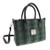 GA-LB1228-COL91 Harris Tweed 'Brora' Small Tote Bag by Glen Appin Moss Green Keilys.com