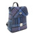 GA-LB1213-COL143-Blue Purple Harris Tweed 'Tummel' Mini Backpack by Glen Appin Keilys.com