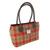 GA-LB1003-COL141 Harris Tweed 'Cassley' Classic Handbag by Glen Appin in Red & Green Tartan Color Keilys.com