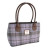 GA-LB1003-COL155-Soft Purple Harris Tweed 'Cassley' Classic Handbag by Glen Appin Keilys.com