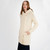 ML144-100 Irish Cable Knit Merino Hooded Coat Natural Color Shop online on Keilys.com