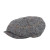 FW-HT8PC 2022 Herringbone Grey Harris Tweed 8 Piece Newsboy Cap Keilys.com