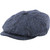 FW-HT8PC 3302 Navy Harris Tweed 8 Piece Newsboy Cap Keilys.com