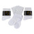 KSS-RCS_AB_ANKLE Reel Champ AB Crystal Poodle Socks Ankle Length Set of 3 Keilys.com
