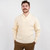 MM224-100 Shawl Neck Merino Wool Fisherman's Sweater Natural White Merino wool Keilys.com