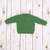 MK100-105 Cable Knit Children's Aran Sweater Green 100% Merino wool Keilys.com