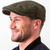 HOF-DUBFC-Green-Ref-3120-18 Donegal Tweed Dubliner Flat Cap Green Color Keilys.com
