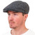 HOF-DUBFC-BG-Ref-3140-10 Donegal Tweed Dubliner Flat Cap Blue and Grey Color Keilys.com