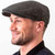 HOF-DUBFC-Charcoal-Ref-6400-03 Donegal Tweed Dubliner Flat Cap Charcoal Color Keilys.com