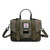 ISL-8311CHEHBL00 Harris Tweed Mini Satchel for Women Chestnut Herringbone Front Side Keilys.com