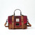 ISL-8311FUSTTL00 Harris Tweed Mini Satchel for Women Fuchsia Tartan Keilys.com