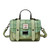 ISL-8311MINTTL00 Harris Tweed Mini Satchel for Women Mint Check Keilys.com