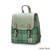 ISL-8700MINTTL00 Harris Tweed Mini Backpack Mint Check Front view Keilys.com