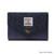 ISL-8302NAVOCL00 Ladies' Harris Tweed Mini Wallet Navy Over Check Color Keilys.com