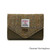 ISL-8302CHEHBL00 Ladies Harris Tweed Mini Wallet Chestnut Herringbone Keilys.com