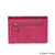 ISL-8302FUSTTL00 Ladies Harris Tweed Mini Wallet Fuchsia Tartan Back view Keilys.com