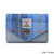 ISL-8302BLUTTL00 Ladies Harris Tweed Mini Wallet Blue Tartan Keilys.com