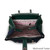 ISL-8800GRNTTL00 Harris Tweed Backpack for Ladies Blackwatch Tartan Inside view Keilys.com