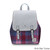 ISL-8800PNKBLUTTL00 Harris Tweed Backpack for Ladies Pink Blue Tartan Keilys.com